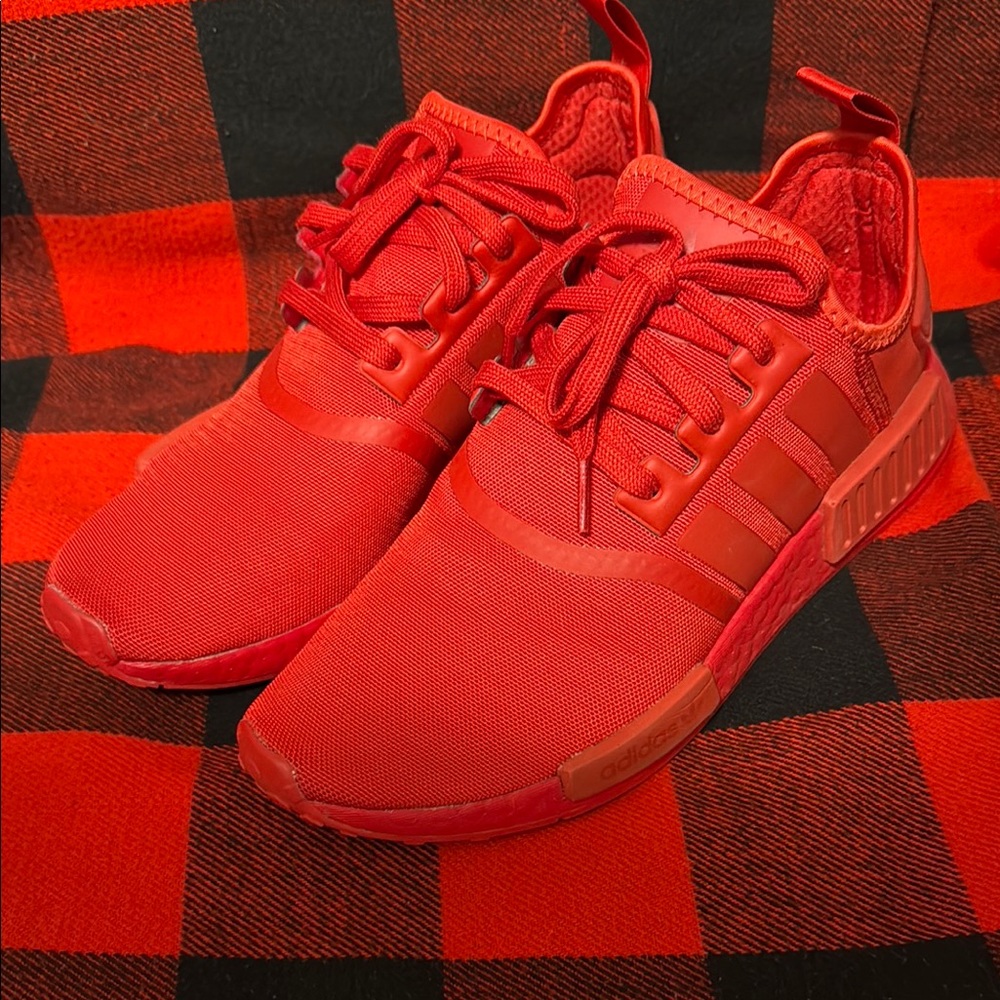 Adidas NMD Boost Red Sneakers